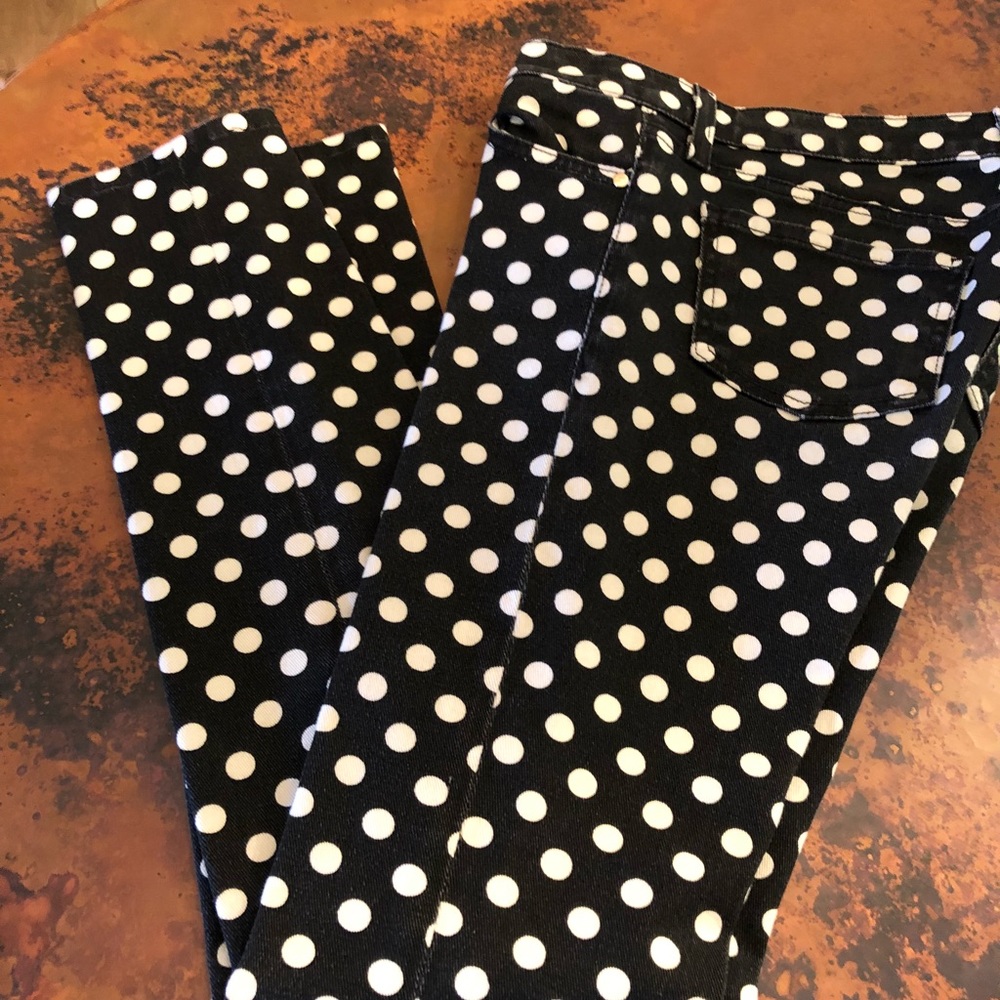 Kate Spade Polka dot jeans